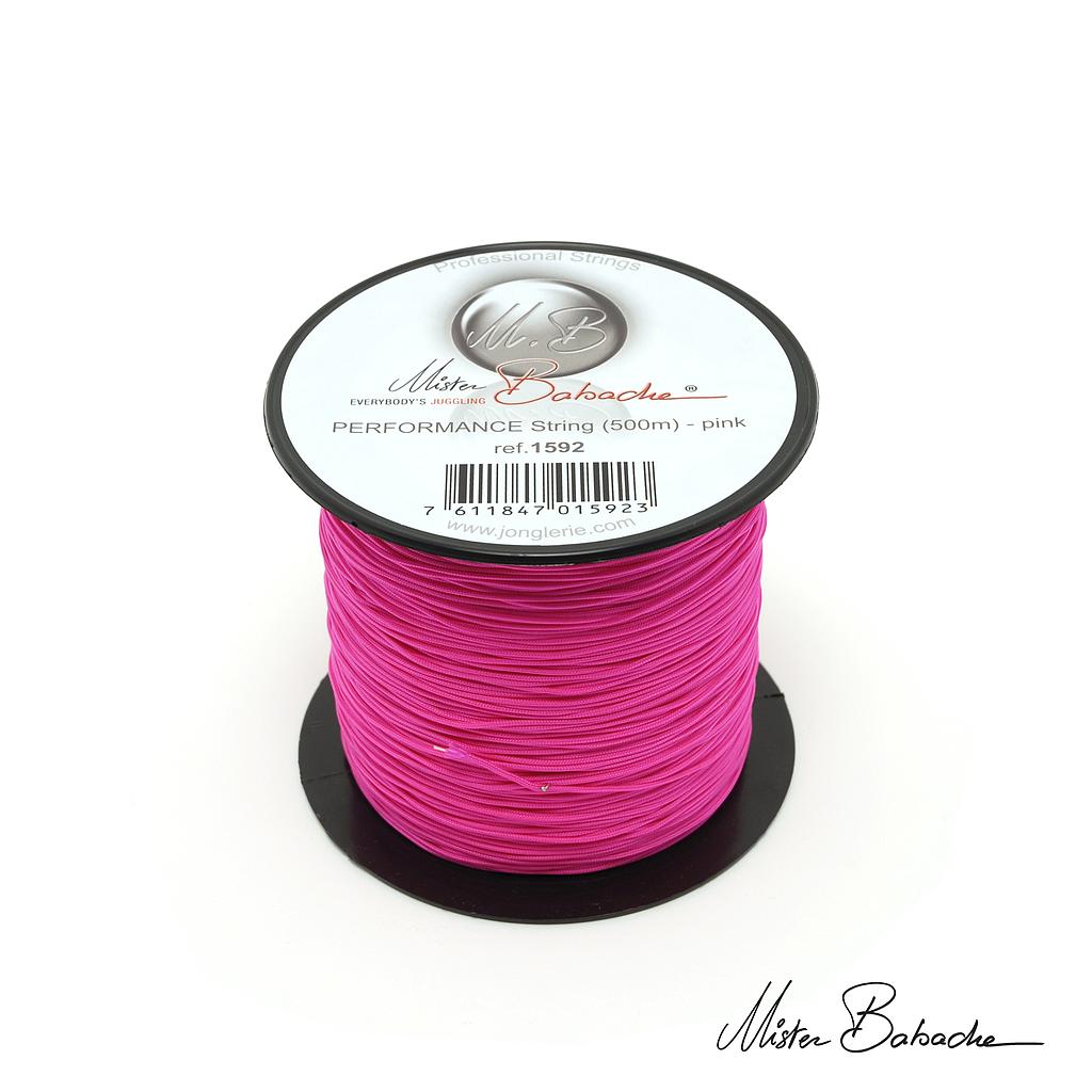 Ficelle PERFORMANCE (500 m) - rose