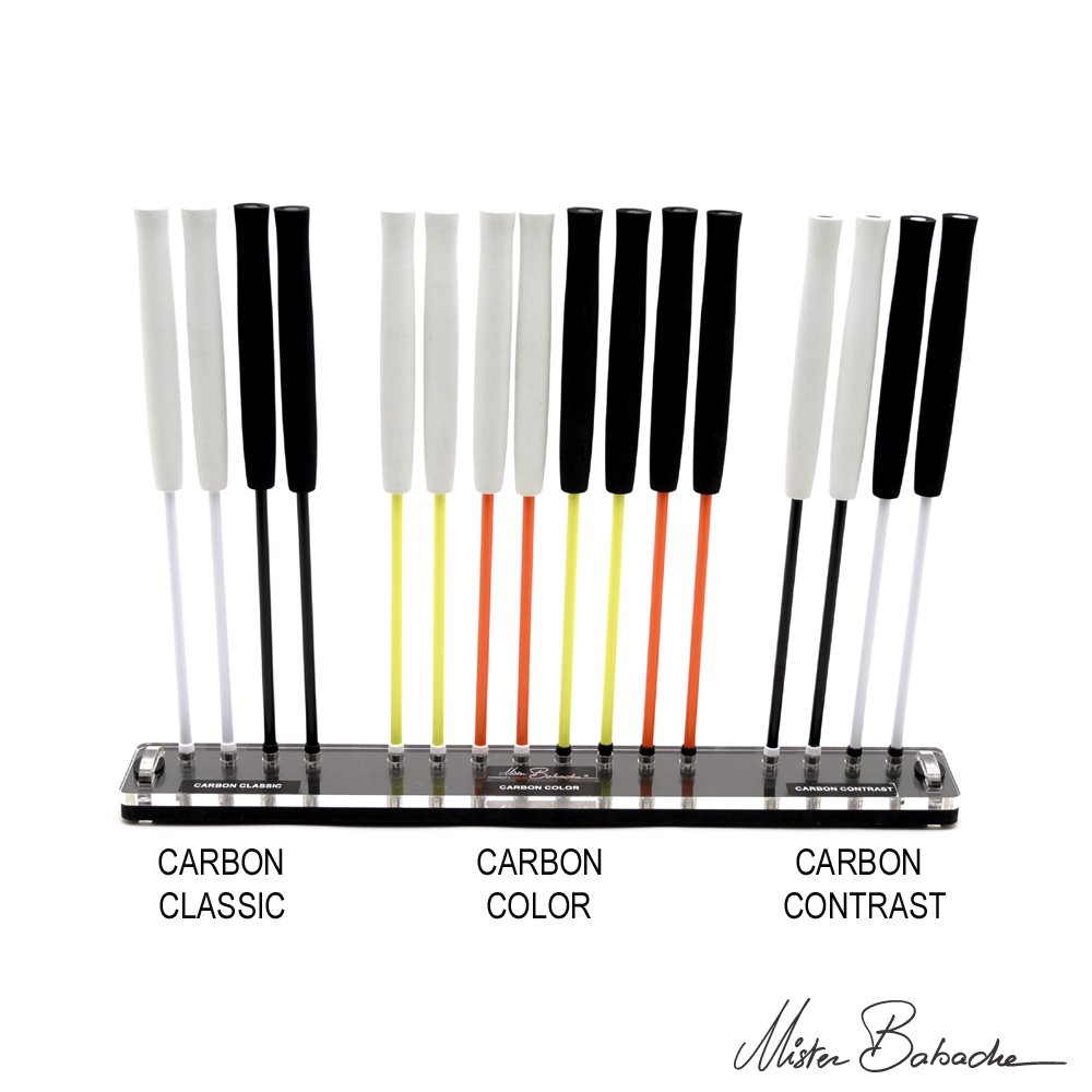 Display for diabolo handsticks (with handsticks) - CARBON
