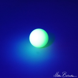[0458] Stage ball PEACH - 72 mm - glow in the dark