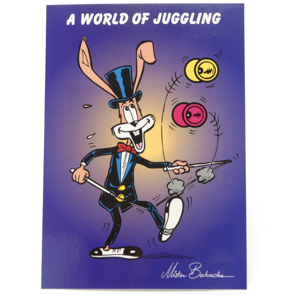 Poster rabbit diabolo