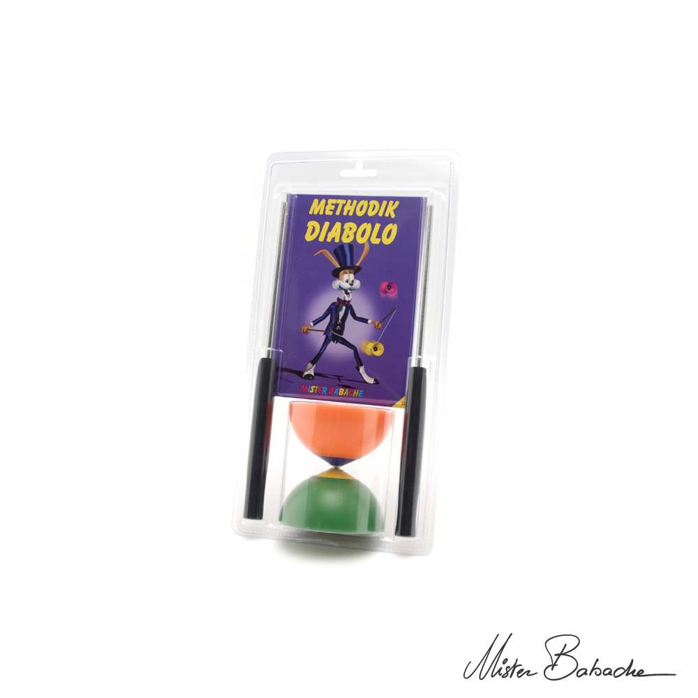 Diabolo MILLENIUM rainbow en blister (bag. alu ST50, ficelle, notice)