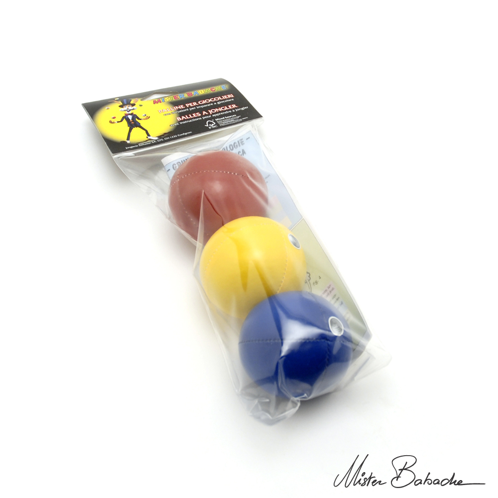 Kit 3 beanbags 130 g in plastic bag - PLAIN - 4pr/5pr/6pr