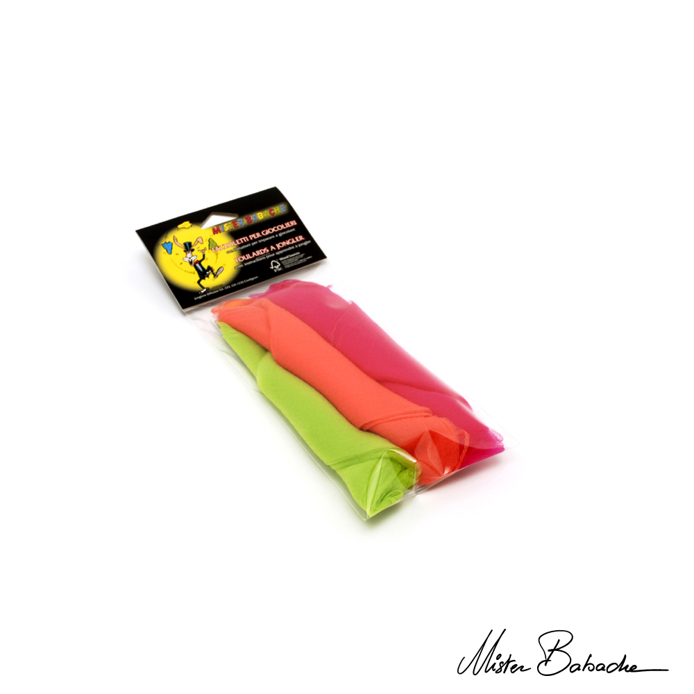 Kit 3 large UV scarves in plastic bag - 3-5-9