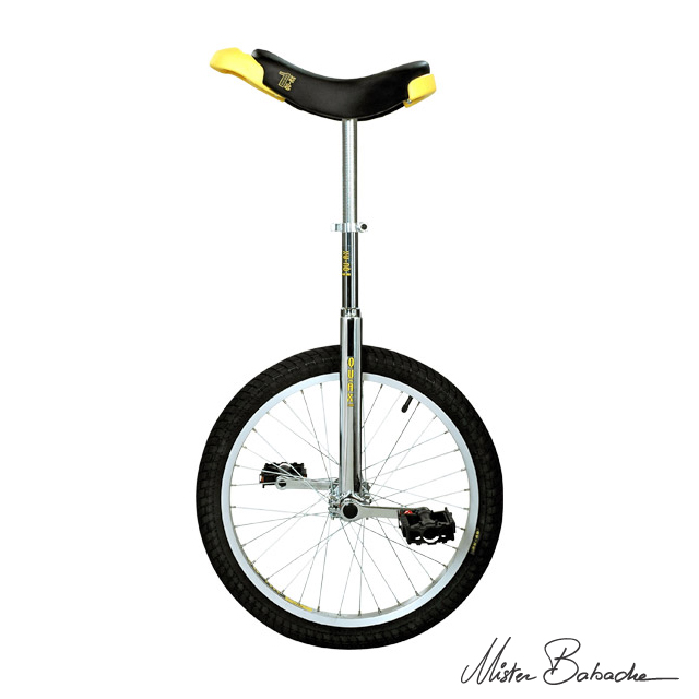 Unicycle Qu-ax luxus 20' - chrome