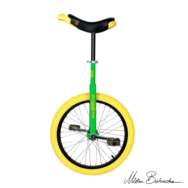 Monocycle Qu-ax luxus 20' - vert