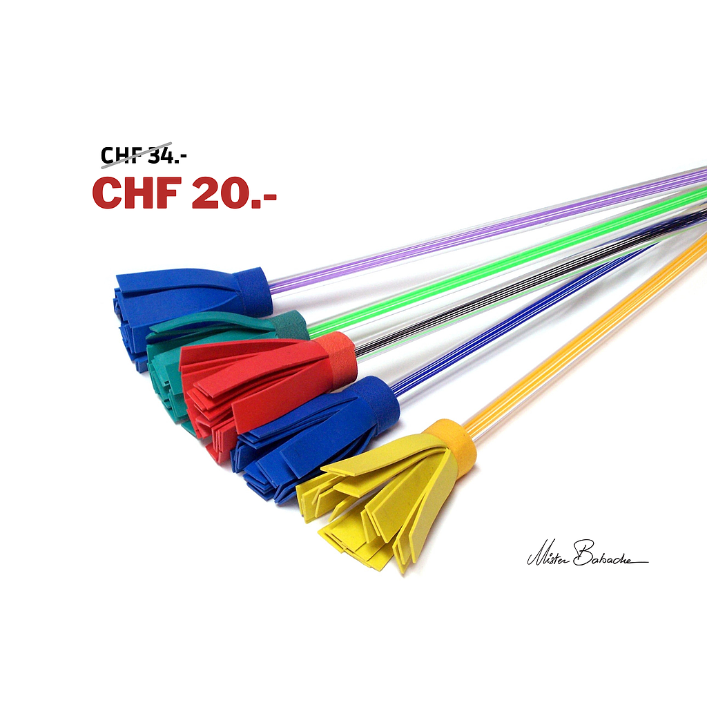 Flower Stick ACRYL (without handstick) - red