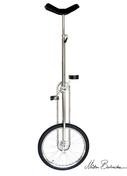 Unicycle Girafe - saddle high between 1.50m and 1.60m