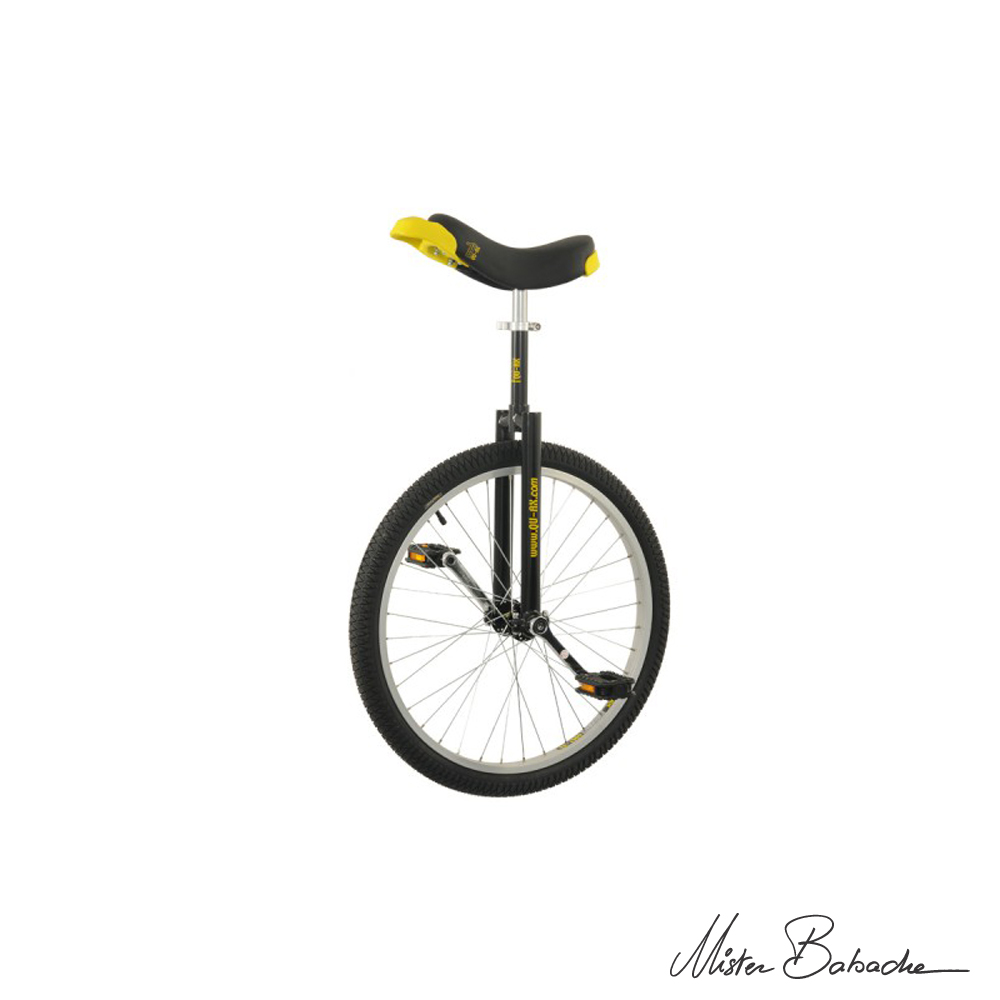 Unicycle QU-AX Luxus 24' - black