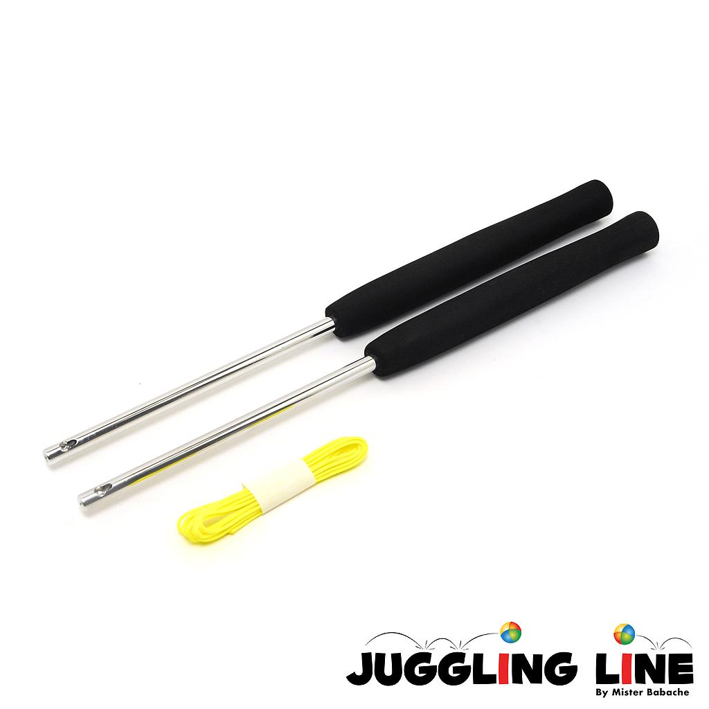 Baguettes diabolo Alu PRIME (avec ficelle)