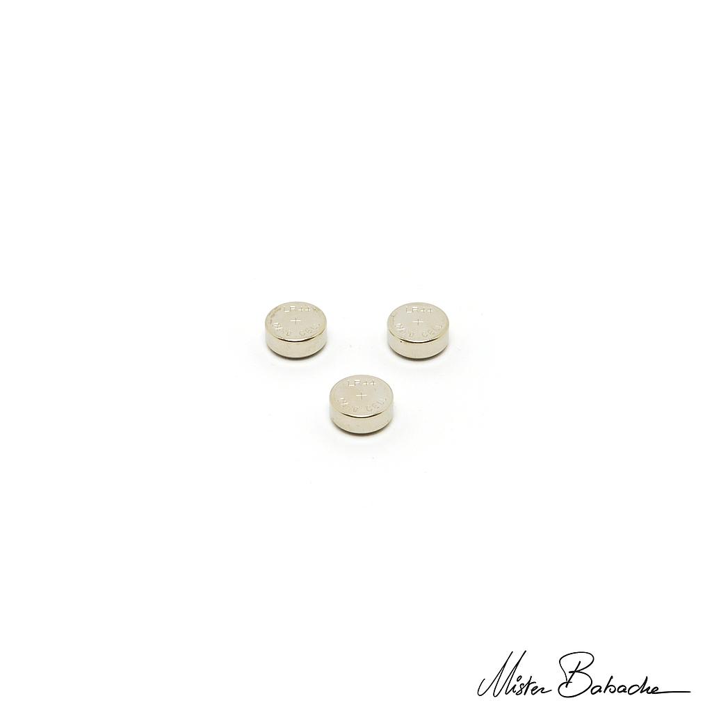 Piles bouton LR44(set de 3 pcs)