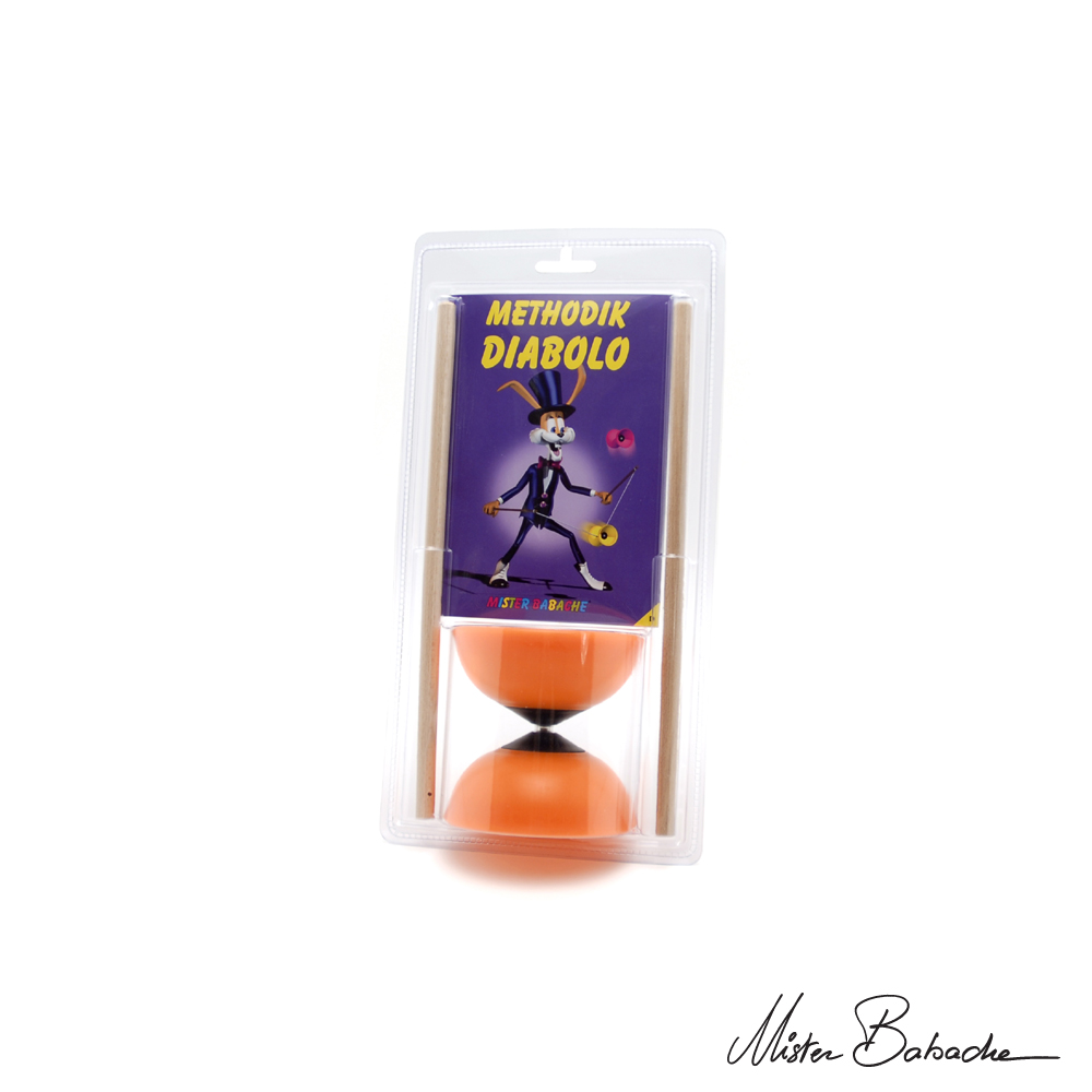 Diabolo TORNADO en blister (bag. bois courtes, ficelle, notice)