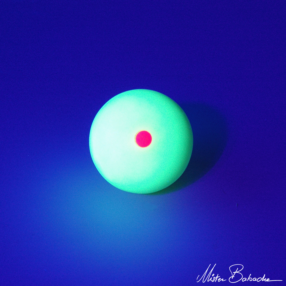 Balle BUBBLE - 69 mm - phosporescent