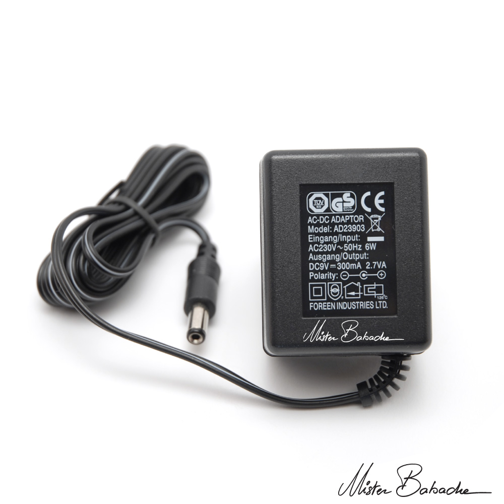 Adaptateur secteur pour chargeur de batterie kit Evolution 4