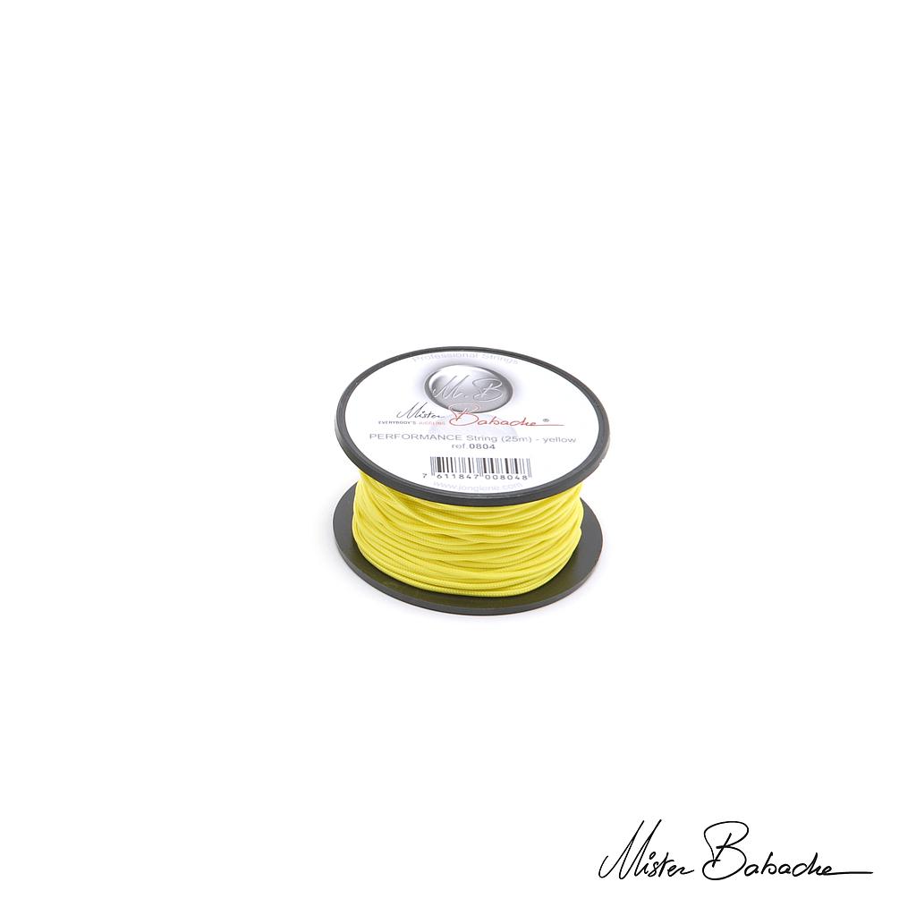 PERFORMANCE string (25 m) - yellow
