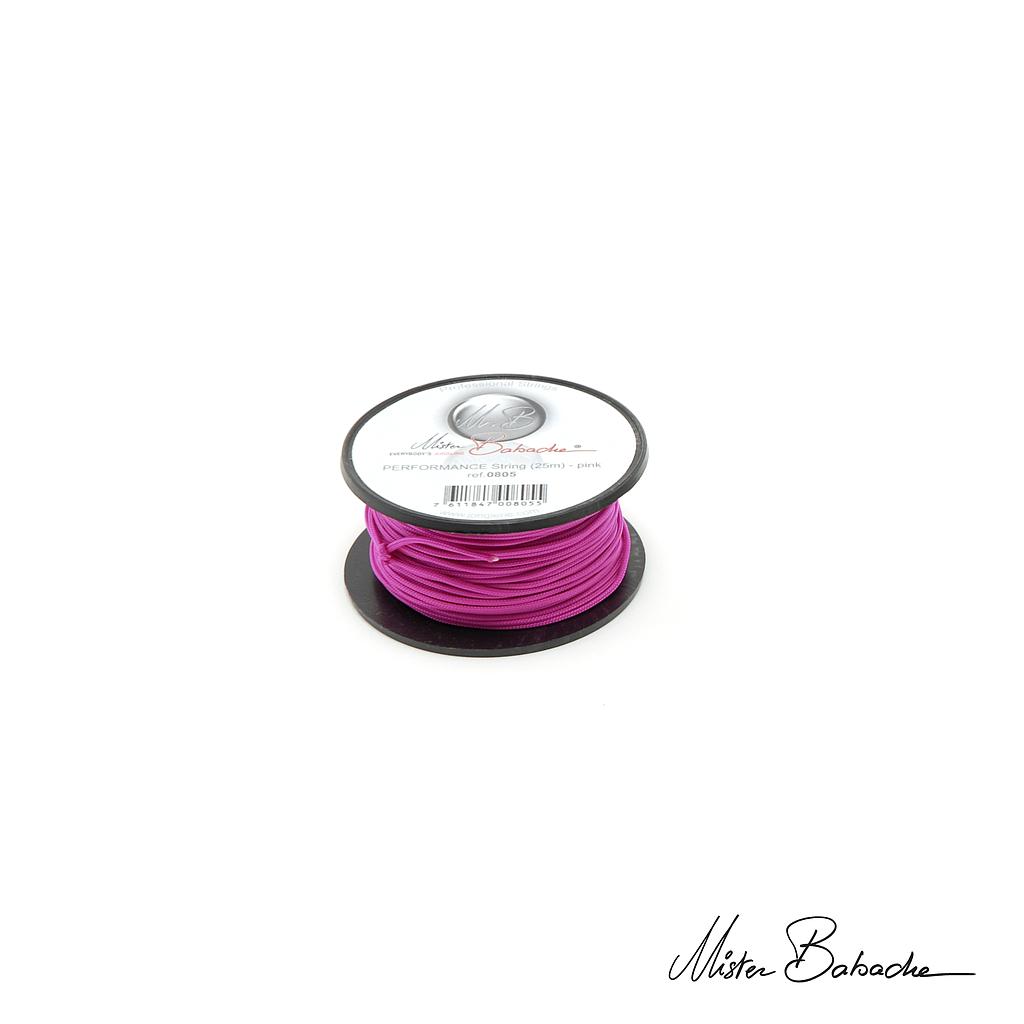 PERFORMANCE string (25 m) - pink