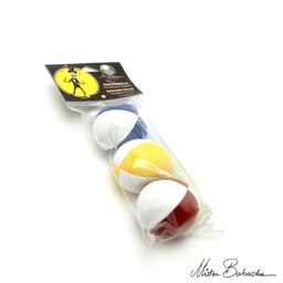 [1721] Kit 3 balles 130 g dans sachet plastique - 2 couleurs - 1/4pr-1/5pr-1/6pr