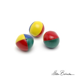 [0301] Balle à grains CUIR BEACH 130 g - rouge/jaune/bleu/vert