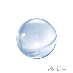 [0411] Acrylic ball CRISTAL - 76 mm