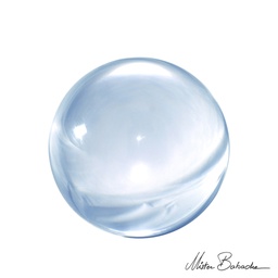 [0413] Acrylic ball CRYSTAL - 100 mm