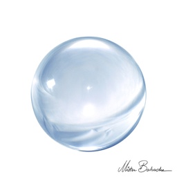 [0413] Balle acrylique CRISTAL - 100 mm