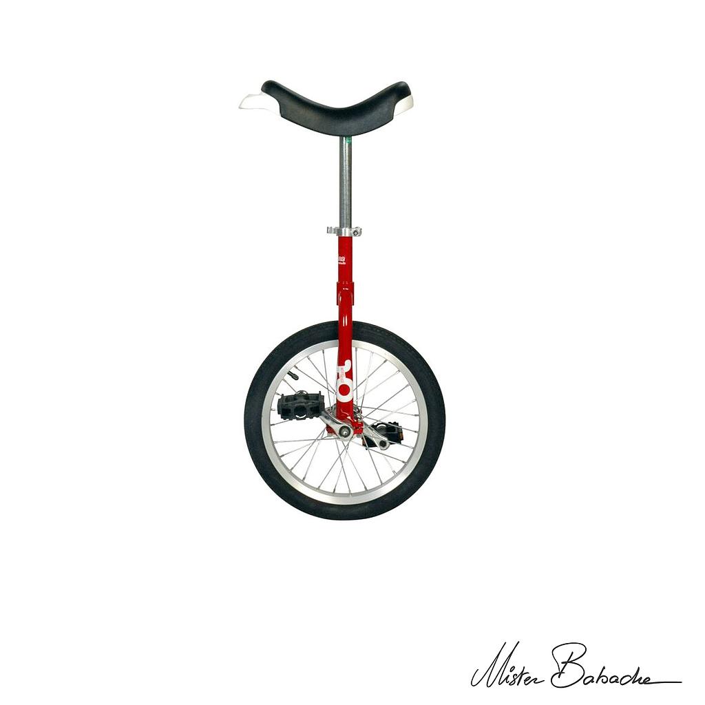 Unicycle ONLY ONE 16' - red | Jonglerie Diffusion SA