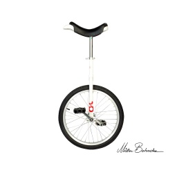 [3296] Monocycle ONLY ONE 20' - blanc