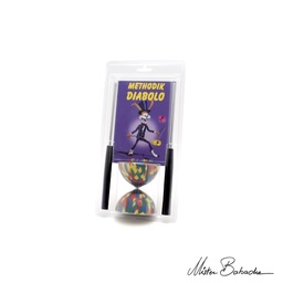 Diabolo ARLEQUIN medium en blister (bag. alu ST50, ficelle, notice)