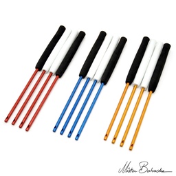  Baguettes diabolo Alu ST FLEX (avec ficelle)